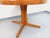 Vintage Round Scandinavian-Style Dining Table in Light Elm with Extensions, 1960s For Sale - Image 6 of 18