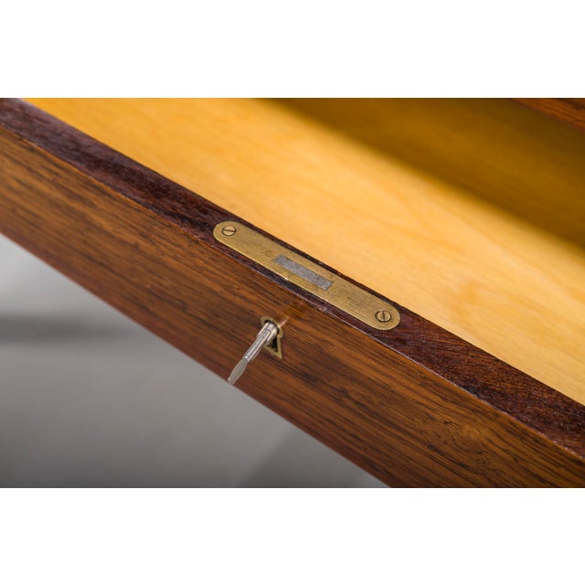 Wood Model 80 Executive Desk by Arne Wahl Iversen for Vinde Møbelfabrik, Denmark, 1950s For Sale - Image 7 of 18