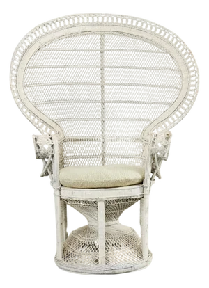 1970s Emmanuelle Peacock Chair