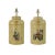 A Pair 1990s British Chinoiserie Hand-Painted Tin Tea Canister Table Lamps For Sale - Image 11 of 11