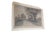 Late 19th century hand colored etching titled "The Old Elm Road" by Ernest C. Rost. Landscape of a country road lined with...