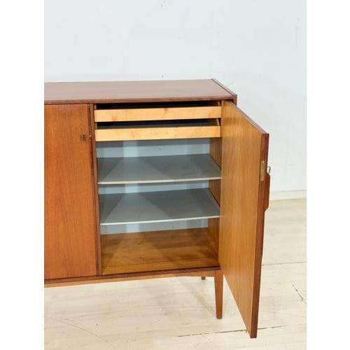 Vintage Highboard in Teak For Sale - Image 4 of 18