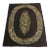 19th Century Antique Needlework Floral Rug For Sale