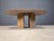 Vintage Oval Travertine Coffee Table, 1970s, in Very Good conditions. Designed 1970 to 1979