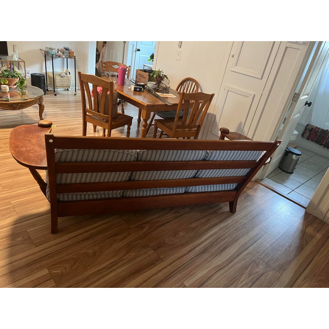 1940s Paddle Arm Cushman Colonial Creations Sofa For Sale - Image 12 of 12