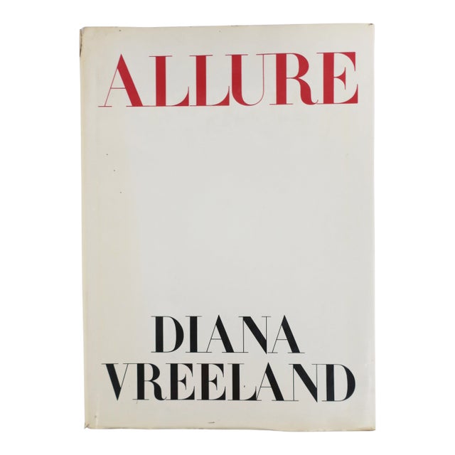 Allure Diana Vreeland First Edition Coffee Table Book, 1980, New York For Sale