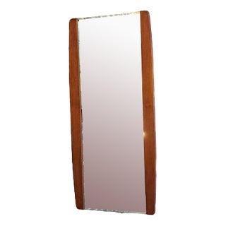 Mirror with Edges in Teak, 1960s For Sale