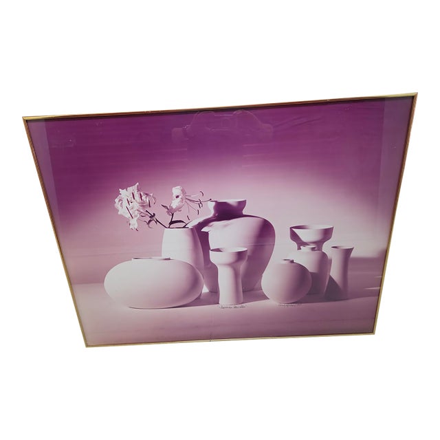 Vintage 1980s Greg Copeland "September Still Life" Large Framed Photo Art For Sale