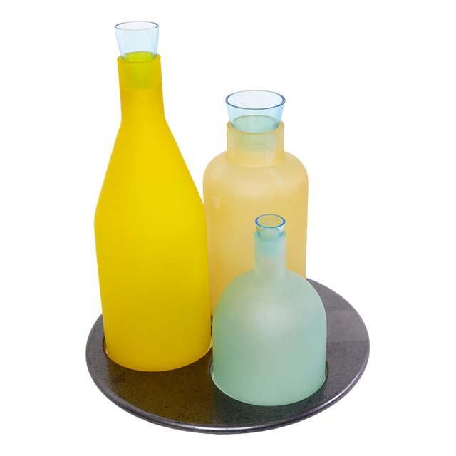 Italian Bacco 1-2-3 Murano Glass Table Lamp by Gido Rasati for Itre, 1980s For Sale