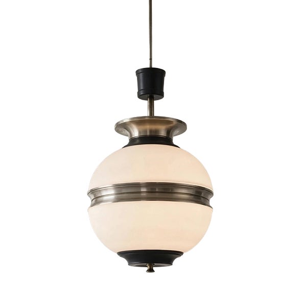 Vintage Space Age Pendant Lamp, 1970s For Sale