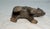 Brown Antique 1910 Cast Iron Pre-Teddy Bear Animal Still Coin Bank by Arcade Foundry For Sale - Image 8 of 9