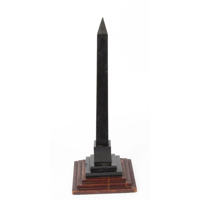 19th Century Victorian Pietra Dura Marble Obelisk For Sale - Image 5 of 10