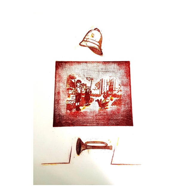 Early 21st Century Max Ernst - The Soldier - Original Lithograph 1972 For Sale - Image 5 of 6