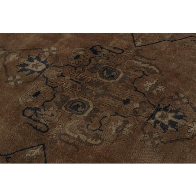1920s Antique Turkish Isparta Rug With Geometric Floral Patterns For Sale - Image 5 of 8