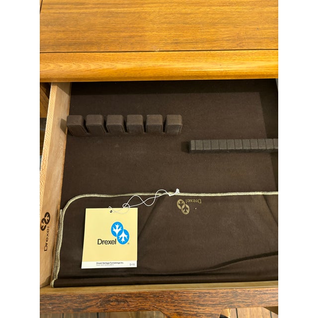 Mid 20th Century Vintage Mid-Century Drexel Expandable Dry Bar Cabinet For Sale - Image 5 of 11