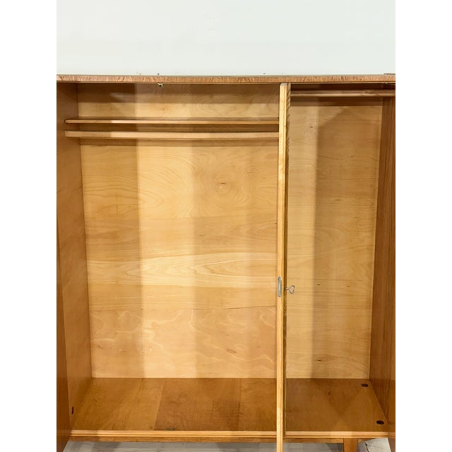 Mid-Century Wardrobe in Pine, 1960s For Sale - Image 5 of 13