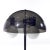 Mid 20th Century Mid Century Mushroom Chrome Floor Lamp For Sale - Image 5 of 6