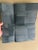 Textile 5 Rolls Kravet Cubist Teal Wallpaper For Sale - Image 7 of 9