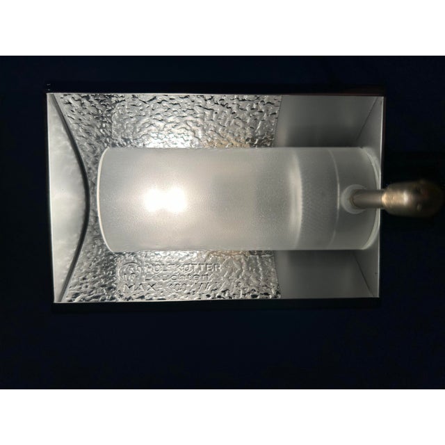 Metal 1980s Holtkötter (Holtkoetter) Leuchten Modern Pharmacy ‘F H 210’ Chrome Swing-Arm Floor Lamp - 1 Piece For Sale - Image 7 of 12