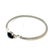 Authentic David Yurman Diamond Onyx Cuff Bracelet Size M 3 mm Silver Estate DY764 Retail: $995.00 This elegant Authentic...