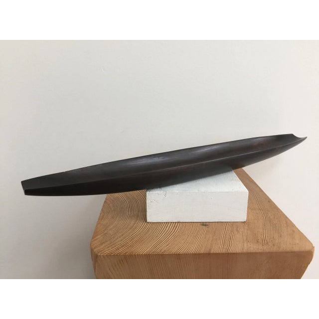 Mid century modern Brazilian Rosewood tray in excellent condition. Very simple and clean lines. This tray matches any...