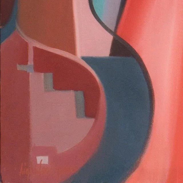 Signed lower right, 'Lightfoot' for Jon Lightfoot (Native American, 1939-2018) and dated 1986. Jon Lightfoot was born in...