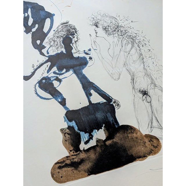 Salvador Dali, Oedipus and Sphynx, 1963, Etching, Framed For Sale - Image 11 of 16