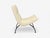 Beige Milo Baughman, Iron, Fabric, Scoop Chair, Usa, 1950s For Sale - Image 8 of 9
