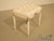Louis XV French Style Paint Decorared Stool Custom Upholstery For Sale In Philadelphia - Image 6 of 8