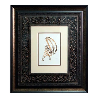 Modern Max Ernst Original Limited Edition Lithograph, "Nachwort" For Sale