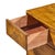 Henredon Campaign Mid Century Oak and Brass Lowboy Dresser For Sale In Chicago - Image 6 of 10