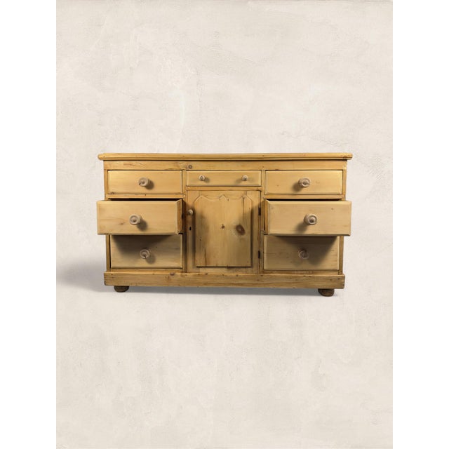 English Antique English Pine Sideboard For Sale - Image 3 of 9