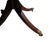 Antique Mahogany Double Pedestal Duncan Phyfe Style Dining Table With Three Extension Leaves For Sale - Image 9 of 10