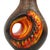 Orange Fat Lava Vase by Walter Gerhards, 1960s For Sale - Image 13 of 14