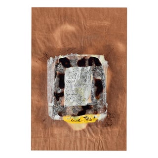 Klaus Neuper, Ohne Text, 1984, Cardboard and Mixed Media For Sale