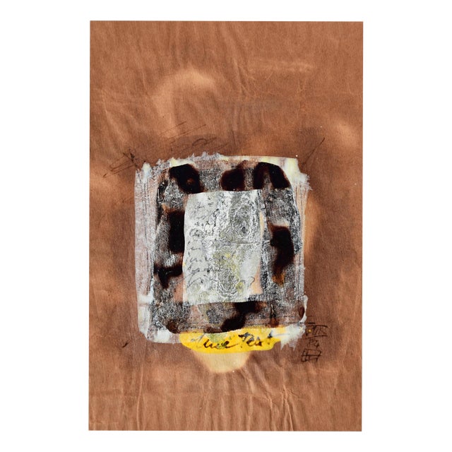 Klaus Neuper, Ohne Text, 1984, Cardboard and Mixed Media For Sale