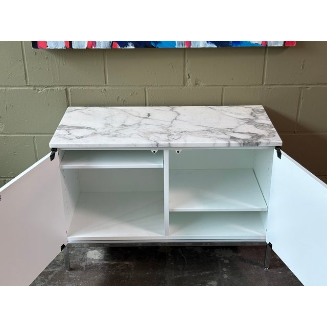 Metal Sideboard by Florence Knoll for Knoll International, 1990s For Sale - Image 7 of 13