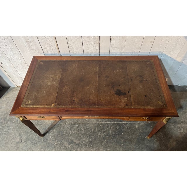 French Empire Writing Desk, 1880 For Sale - Image 12 of 14