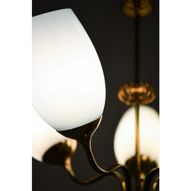 Model 9029 Ceiling Lamp by Paavo Tynell for Taito Oy, Finland For Sale - Image 9 of 13
