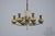 Murano Glass and Brass Chandelier from Barovier & Toso, 1950s For Sale - Image 10 of 15