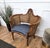 Louis XV Italian Carved Wood and Cane Back Armchair, 1960s For Sale - Image 4 of 9