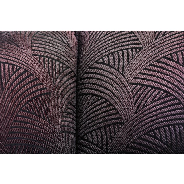 Black Vladimir Kagan for Directional Swivel Chairs, 1980 For Sale - Image 8 of 9