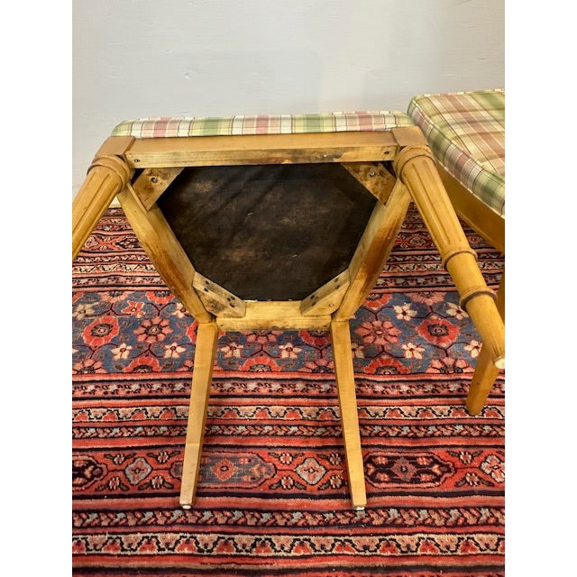 1960s Vintage Weiman Furniture Six Matching Chairs For Sale - Image 9 of 11