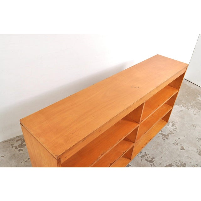 Brown Vintage Room Divider in Beech, 1950s For Sale - Image 8 of 10