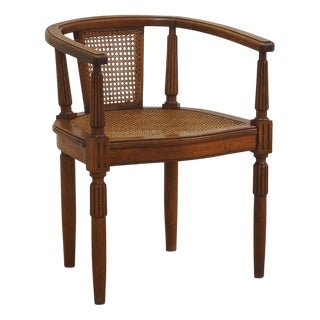 Gründerzeit Gentleman's Armchair with Viennese Caning, 1890s For Sale
