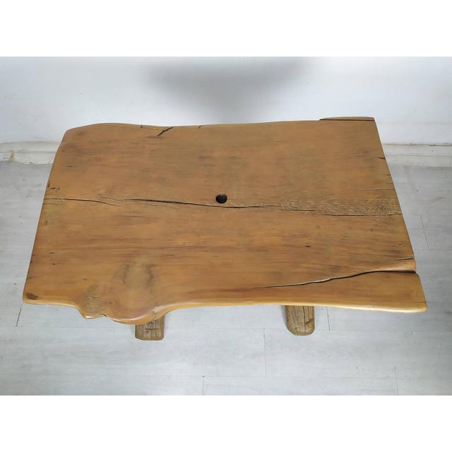 Vintage Brutalist Table, 1950s For Sale - Image 16 of 18