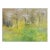 Late 20th Century Sunny Impressionist Forest Glen Painting For Sale