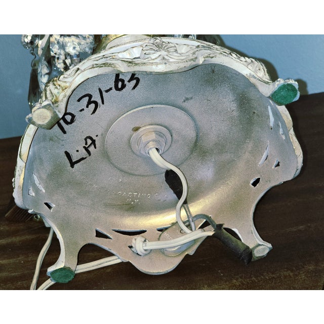 Mid 20th Century Hollywood Regency Lamps - a Pair For Sale - Image 10 of 12