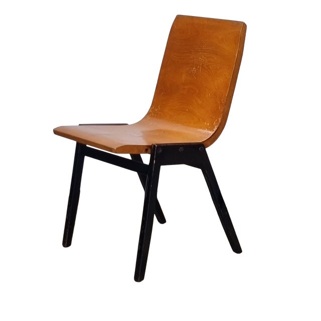 Stacking Chairs from Roland Rainer, Vienna, 1952 For Sale