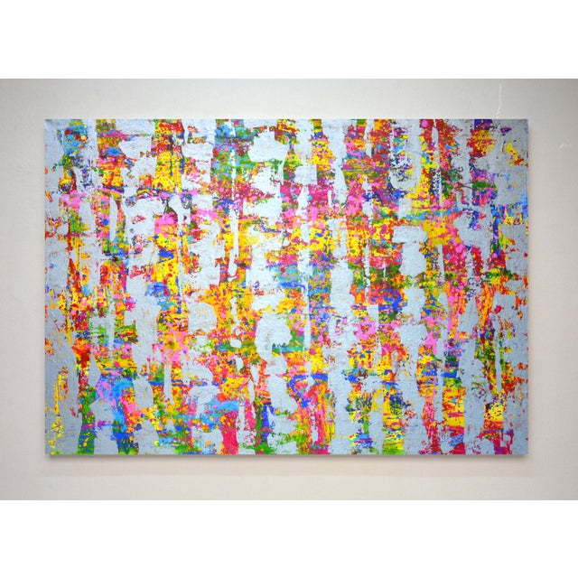 In creating this piece, I delved into a vibrant exploration of emotions, layering acrylics in an abstract and...